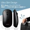 「Bluetoothマウス 無線 ワイヤレス 4ボタン 薄型 モバイル ポーチ付 ブラック M-TM10BBBK エレコム 1個」の商品サムネイル画像3枚目