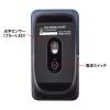 「ワイヤレスマウス 無線 USB Type-C接続 超小型 静音 充電式 持ち運び向け ブルーLED SLIMO ネイビー 1個」の商品サムネイル画像9枚目