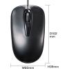 「サンワサプライ 有線ブルーLEDマウス MA-BL150BK 1個」の商品サムネイル画像2枚目