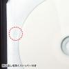 「サンワサプライ DVD・CDファイルケース(96枚収納・ブラック) FCD-FL96BK 1個」の商品サムネイル画像4枚目