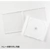「サンワサプライ Blu-ray・DVD・CDケース(30枚セット・ホワイト) FCD-PN30WN 1個」の商品サムネイル画像3枚目