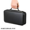 「サンワサプライ DVD・CDセミハードケース(96枚収納・ブラック) FCD-WL96BK 1個」の商品サムネイル画像6枚目