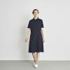 「ケイ.アンビエンテ ジルスチュアート ショールカラーワンピース ネイビーS JS1002 1枚　白衣（取寄品）」の商品サムネイル画像2枚目