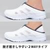 「松吉医科器械 マツヨシ 2WAYナースシューズ ネイビー 23.0cm MY-NS100ANA 1足　シューズ　レディス　メンズ オリジナル」の商品サムネイル画像4枚目