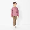 「【SALE】 無印良品 二重編みスウェットシャツ キッズ 130 ピンク 良品計画」の商品サムネイル画像2枚目