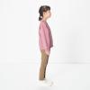 「【SALE】 無印良品 二重編みスウェットシャツ キッズ 140 ピンク 良品計画」の商品サムネイル画像3枚目