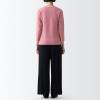 「【レディース】無印良品 あったか綿 厚手 Uネック八分袖Tシャツ 婦人 M ピンク 良品計画」の商品サムネイル画像5枚目