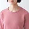 「【レディース】無印良品 あったか綿 厚手 クルーネック長袖Tシャツ 婦人 S ピンク 良品計画」の商品サムネイル画像6枚目