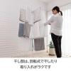 「積水樹脂 物干しスタンドコスモス ホワイト TC-3W 1台」の商品サムネイル画像6枚目