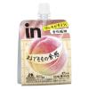 「inゼリー（インゼリー）  フルーツ食感 もも 1セット（1個（180g）×6） 食物繊維 マルチビタミン 栄養機能食品 森永製菓」の商品サムネイル画像2枚目