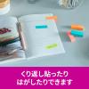 「スリーエム(3M) ポストイット ふせん 付箋 強粘着 見出し 50mm×15mm マルチカラー1 1ケース（8冊入） 700SS-MC-1N」の商品サムネイル画像6枚目