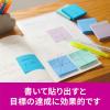 「スリーエム(3M) ポストイット ふせん 付箋 強粘着 ノート 75mm×75mm マルチカラー2 1ケース（4冊入） 654SS-MC-2」の商品サムネイル画像7枚目