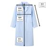 「ナガイレーベン 女子シングル診察衣 ブルーLL KEX5130 1枚　白衣　ドクターコート　レディース」の商品サムネイル画像2枚目