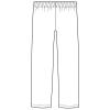 「フォーク ストレートパンツ(男女兼用) 6003SC-3-M 1枚　スクラブ」の商品サムネイル画像2枚目