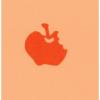 「フットマーク 長持ちする大きなお食事エプロン オレンジ 403720-04」の商品サムネイル画像2枚目