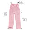 「住商モンブラン 患者衣（男女兼用）パンツ ピンク S 59-485」の商品サムネイル画像2枚目