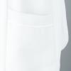 「【アウトレット】AITOZ（アイトス） ナースジャケット（パイピング） 女性用 半袖 ホワイト LL 861338-001　白衣」の商品サムネイル画像5枚目