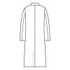 「住商モンブラン 男子長袖診察衣サックス シングル M 51-603 1枚　白衣　ドクターコート　メンズ」の商品サムネイル画像4枚目