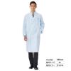 「住商モンブラン 男子長袖診察衣サックス ダブル LL 51-613 1枚　白衣　ドクターコート　メンズ」の商品サムネイル画像3枚目