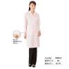 「住商モンブラン 女子長袖診察衣ピンク シングル L 81-385 1枚　白衣　ドクターコート　レディース」の商品サムネイル画像3枚目
