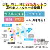 「アイリスオーヤマ プリーツマスク ふつう PN-NV65L 1箱（65枚入）」の商品サムネイル画像3枚目