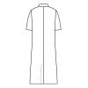 「住商モンブラン 男子半袖診察衣 ダブル M 81-364 1枚　白衣　ドクターコート　メンズ」の商品サムネイル画像3枚目