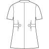 「【アウトレット】AITOZ（アイトス） ナースジャケット（ベーシック） 女性用 半袖 ピンク L 861346-060　白衣」の商品サムネイル画像2枚目
