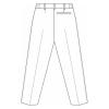 「AITOZ（アイトス） レディースパンツ（スリムストレート） ナースパンツ 医療白衣 ホワイト L 861366-001」の商品サムネイル画像2枚目