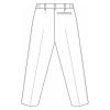 「AITOZ（アイトス） レディースパンツ（スリムストレート） ナースパンツ 医療白衣 ダークネイビー L 861366-088」の商品サムネイル画像2枚目