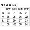 「アイトス ノーカラーチュニック サックス LL 861117-007-LL 1枚　白衣」の商品サムネイル画像4枚目