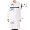 「住商モンブラン シングルドクターコート（レディス・長袖） 白 M 81-481 医療白衣 診察衣」の商品サムネイル画像2枚目