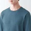 「【メンズ】無印良品 あったか綿 厚手 クルーネック長袖Tシャツ 紳士 L スモーキーブルー 良品計画」の商品サムネイル画像6枚目