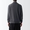 「【SALE】 【メンズ】無印良品 洗えるウールハイゲージハイネックセーター 紳士 M ミディアムグレー 良品計画」の商品サムネイル画像5枚目