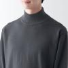 「【SALE】 【メンズ】無印良品 洗えるウールハイゲージハイネックセーター 紳士 M ミディアムグレー 良品計画」の商品サムネイル画像6枚目
