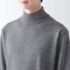 「【SALE】 【メンズ】無印良品 洗えるウールハイゲージハイネックセーター 紳士 L グレー 良品計画」の商品サムネイル画像6枚目