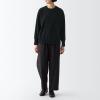 「【SALE】 【レディース】無印良品 洗えるミラノリブ編みクルーネックセーター 婦人 S 黒 良品計画」の商品サムネイル画像3枚目