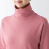 「【レディース】無印良品 あったか綿 厚手 タートルネック長袖Tシャツ 婦人 M ピンク 良品計画」の商品サムネイル画像6枚目