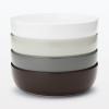 「無印良品 日常の器 ボウル 大 ダークブラウン 約直径21cm 良品計画」の商品サムネイル画像8枚目