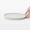 「無印良品 日常の器 オーバルプレート 小 グレーベージュ 約24×17cm 良品計画」の商品サムネイル画像6枚目