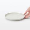 「無印良品 日常の器 プレート 中 グレーベージュ 約直径19cm 良品計画」の商品サムネイル画像6枚目