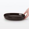 「無印良品 日常の器 オーバルボウル ダークブラウン 約25.5×18cm 良品計画」の商品サムネイル画像6枚目