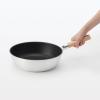 「無印良品 鍋としても使える こびりつきにくいフライパン 深型 ガス火専用 約直径28cm 良品計画」の商品サムネイル画像9枚目