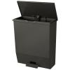 「リス 通路で使えるペダルダストボックス45L ダークグレー GPRB054 1台」の商品サムネイル画像2枚目