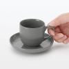 「無印良品 日常の器 デミタスソーサー グレー 約直径11cm 1セット（2枚） 良品計画」の商品サムネイル画像7枚目