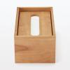「無印良品 木製ティシューボックス 箱ティシュー用 内寸約幅24.5×奥行12×高さ9cm 良品計画」の商品サムネイル画像3枚目