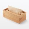 「無印良品 木製ティシューボックス 箱ティシュー用 内寸約幅24.5×奥行12×高さ9cm 良品計画」の商品サムネイル画像5枚目