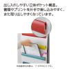 「コクヨ さっと出し入れできる壁掛けポケット 書類用 5ポケット・ホワイト フ-KPM50-1 1冊」の商品サムネイル画像3枚目