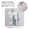 「コクヨ さっと出し入れできる壁掛けポケット 小物用 ブラック フ-KPS10-2 1冊」の商品サムネイル画像3枚目