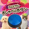 「わんにゃん おしゃべりボタン ブルー 1個 アステル 犬 猫 おもちゃ」の商品サムネイル画像2枚目
