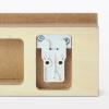 「無印良品 壁に付けられる家具長押マグネット付き ウォールナット材突板 44cm 良品計画」の商品サムネイル画像5枚目